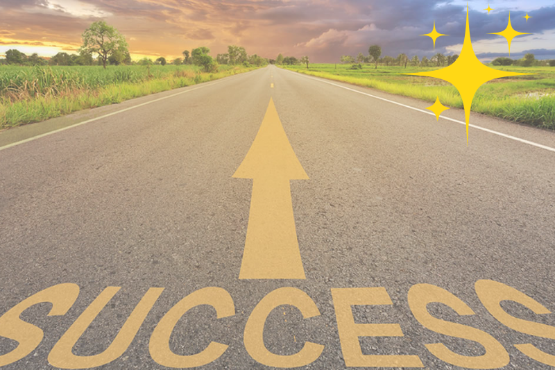 Success Requires a Good Dose of Motivation the road to success